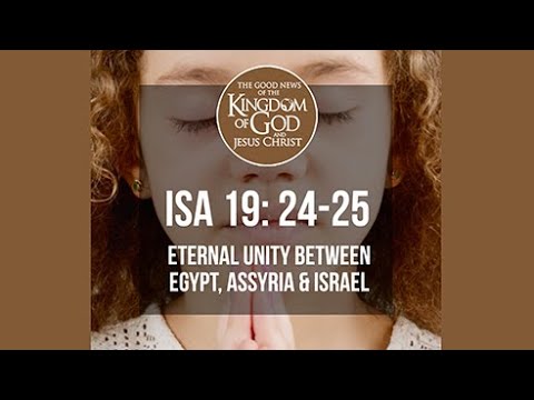 Unity between Jews & Arabs (Isa 19:24-25) Barry van Heerden