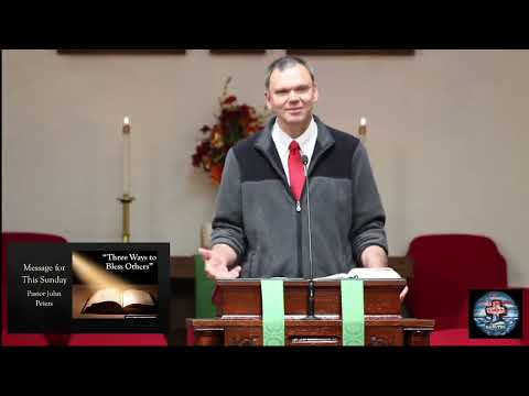 2022 Live Stream 10/02, "Three Ways to Bless Others" (Gal. 6:1-5)