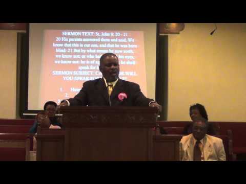 St. John 9:20-21" Can You Or Will You Speak For Yourself pt4 -Pastor Manor-stpaulbc501