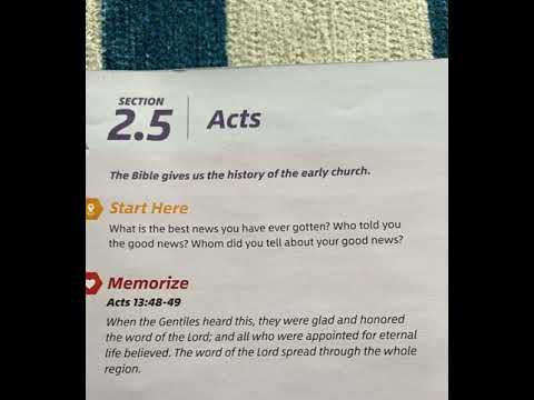 Acts 13:48-49 NIV Song