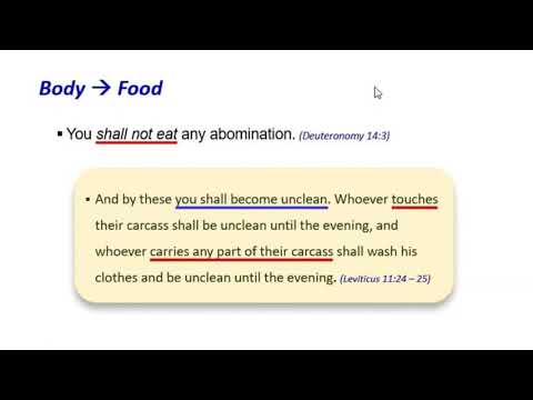 Deuteronomy 14:1 - 21