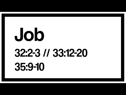 Job 32:2-3 | God's Silence Explained | Edward Paz