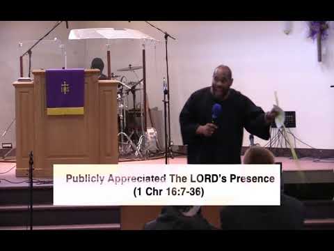 Oh Give Thanks To The LORD! (1 Chronicles 16:8, Psalm 118, & Mark 11:1-11