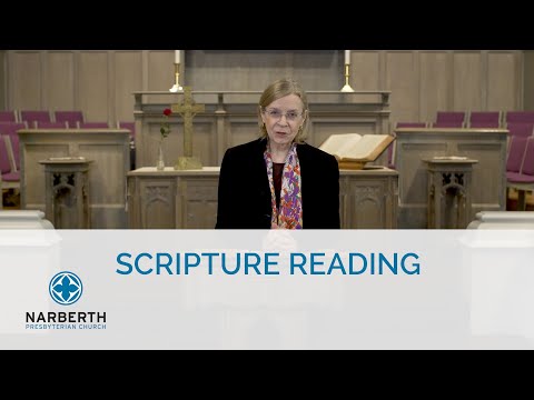 Scripture Reading - Psalm 139:1-7,13-16, 23-24 and Matthew 11:25-30