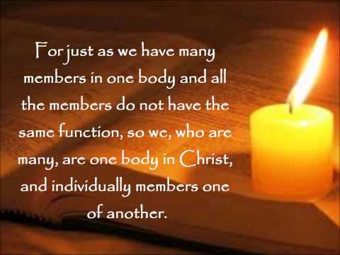 Daily Bread: Romans 12:4-5 (NASB)