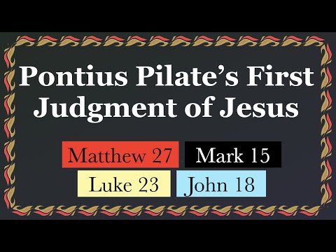 671. Accused of Being King of the Jews. Matthew 27:11, Mark 15:2, Luke 23:2-3, John 18:33