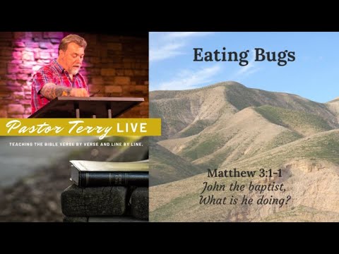 Matthew 3:1-3: Eating Bugs