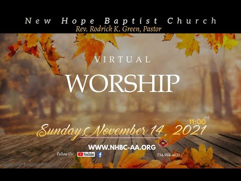 November 14, 2021 Sermon: "A Merciful God" (Romans 9:1 - 16)