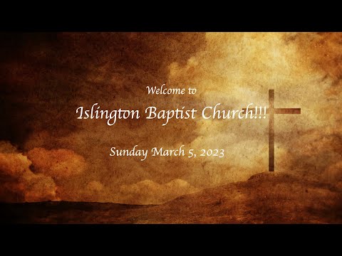 Sermon Jeremiah 1 March 5, 2023 at IBC