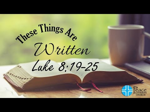 TTAW - Luke 8:19-25