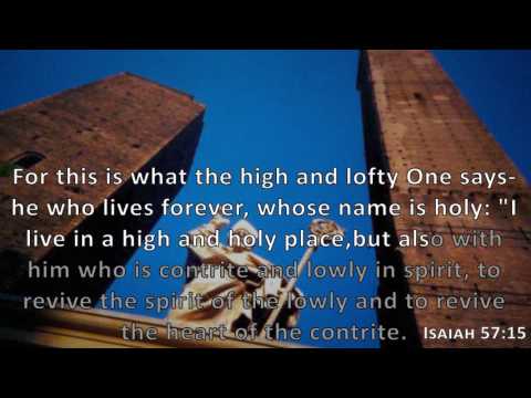 Isaiah 57:15, Holy Bible, NIV