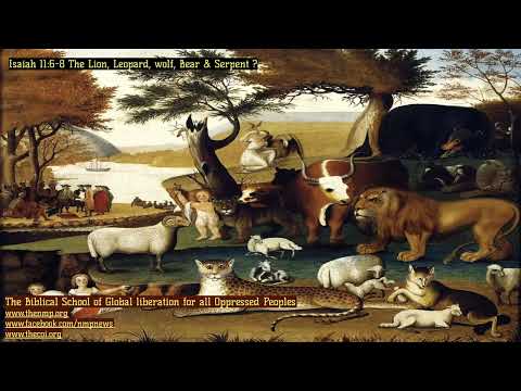 THE LION SHALL EAT STRAW LIKE THE OXEN...: Does Isaiah 11:6-8 Teach Edenic Animal Veganism???