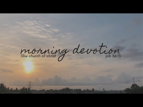 God's Disciplinary Action (Job 36:15)