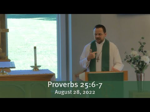 Proverbs 25:6-7 True glory isn't ours to take; but God's already given it