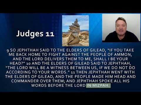 Judges 11: 1 - 28 Introduction to Jephthah - By Paul Woodley