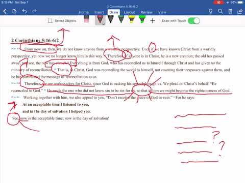 Bible Study Essentials -- 2 Corinthians 5:18-20
