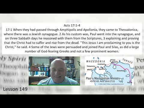 Acts 17:1-5 Lesson 149 October 14, 2022