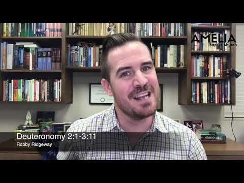 Devotional • Thursday 4.15.2021 • Deuteronomy 2:1-3:11