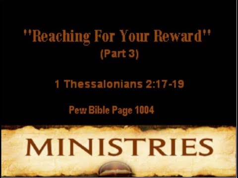 20170820 Reading - 1 Thessalonians 2:17-19
