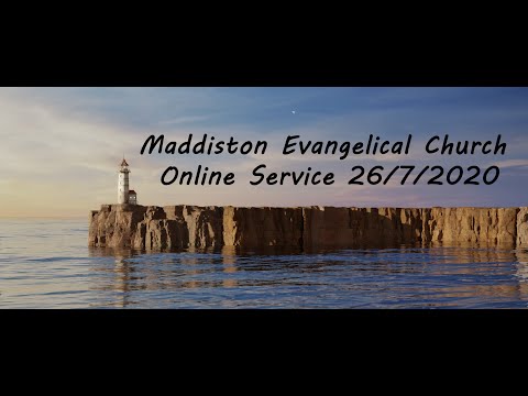 MEC Online Service 26/7/2020 - 'Peace in the Storm' (Luke 8:22-25)