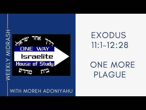 One More Plague - Exodus 11:1-12:28