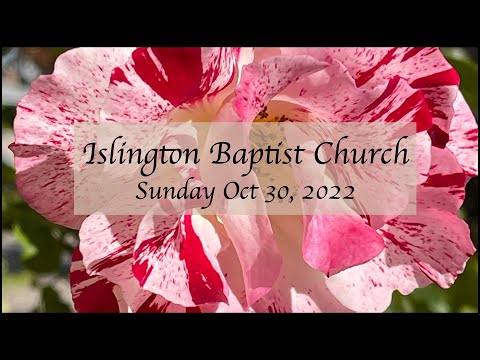 Sermon Isaiah 22 Sunday Oct 30 IBC