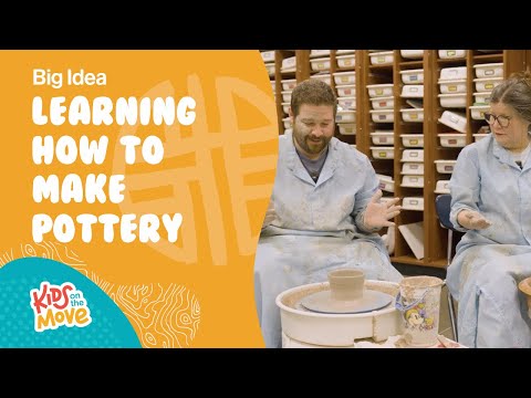 Roman and Cameron Learn How to Make Pottery