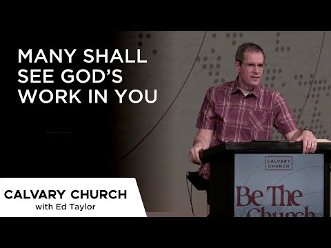 Many Shall See God’s Work in You - Acts 3:11-26 - 24415