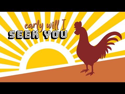 June 26, 2022 - Sunday Morning Service - "Early Will I Seek You" - 2 Kings 22:1-2,8-11, 23:1-3,21-23