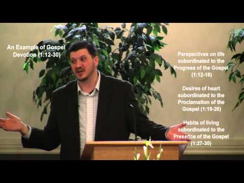 Philippians 1:12-18 "An Example of Gospel Devotion" - Pastor Matthew Johnson