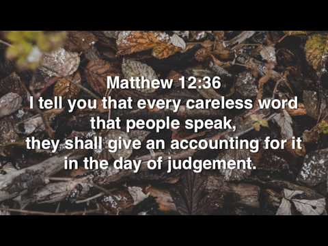 Matthew 12:36 (Command)