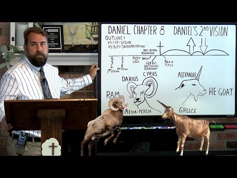 Daniel 8:1 to 27 Daniel's Second Vision Alexander the Great and Six Day's War