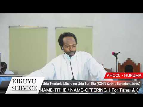 URIA TWATARIE MBERE NA URIA TURI RIU (JOHN 12:9-11, Ephesians 2:1-10) | ARCH DEACON MIKA KANJA