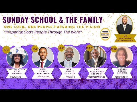 Preparing God's People through the Word: Deuteronomy 31:12 & Psalm 133:1
