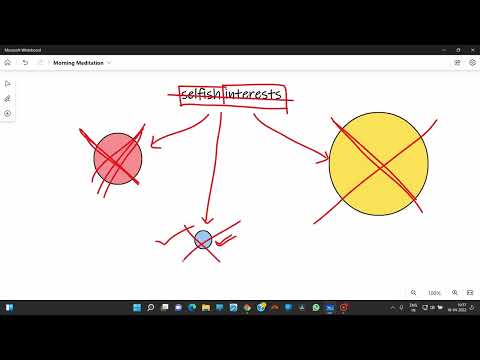 Selfish Interests - Luke 9:23 | Part 18 | Morning Meditation | 18-4-22