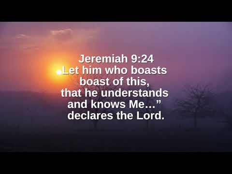 Jeremiah 9:24 (Command)