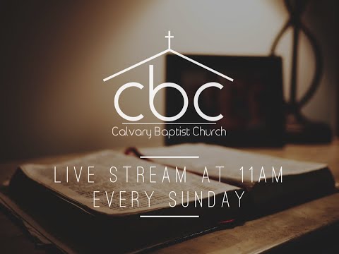 CBC Worship Service - "The Marriage of the Lamb" Revelation 10:1-10 (9.27.20)