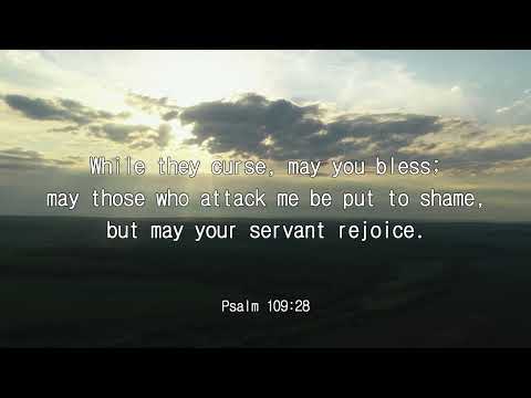 iway bible verse (Psalm 109:28)