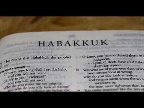 Habakkuk 3: 16 -18