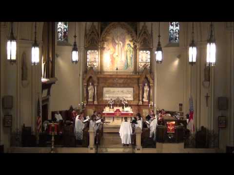 Psalm 119:33-40 (Anglican Chant - J. Jones) @ St. John's Detroit