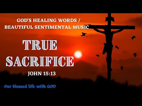 V153– God’s Healing Words (John 15:13) / Beautiful sentimental piano Music
