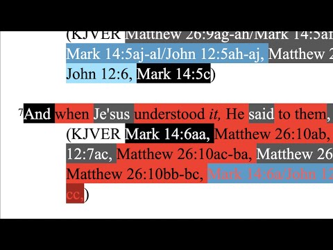 486. You Always Have the Poor; Leave Her Alone. Matthew 26:10-11, Mark 14:6-7, John 12:7-8