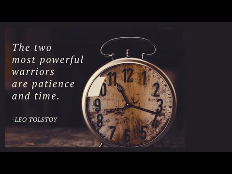 Luke 21:19 - with patience you possess your soul
