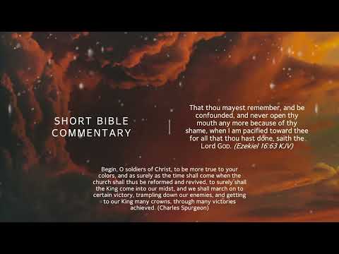 Ezekiel 16:63 - Short Bible commentary
