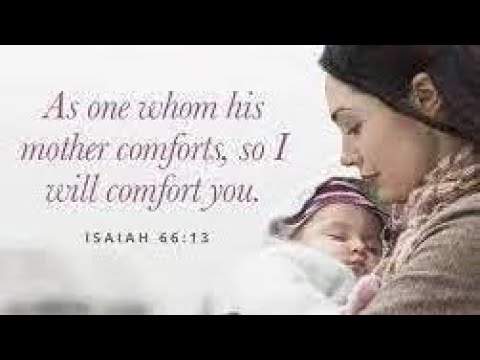 "God as Mother",  May 9, 2021, Genesis 1:26-27, Deuteronomy 32:15-18, Isaiah 66:13, and Job 38:1-9.