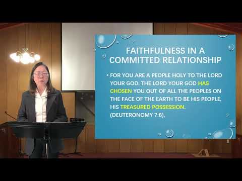 EC Sermon - Feb 7, 2021 - Deuteronomy 7:7-11 & Hebrews 10:19-25
