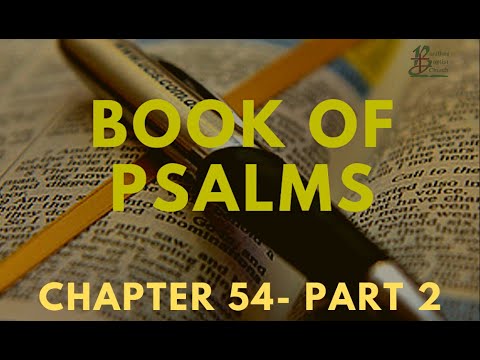 BBC Thursday Bible Study Fellowship (Psalm 54:6-7) - September 1, 2022