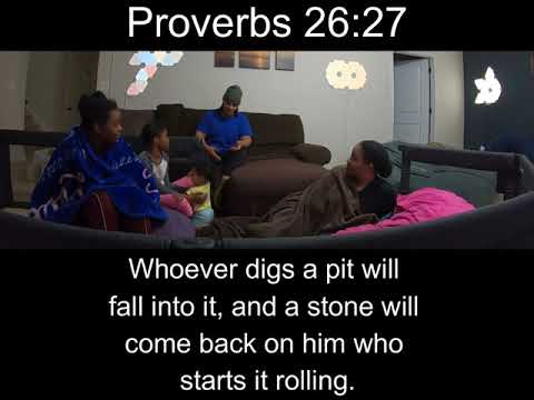 Verse of the Day: #318- Proverbs 26:27