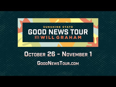 Join Us This Fall for Will Graham’s Sunshine State Good News Tour in Florida