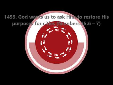1459. God wants us to ask Him to restore His purposes for cities (Numbers 35:6–7)